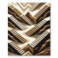 Abstract Terraced Ascent Monochrome Rug