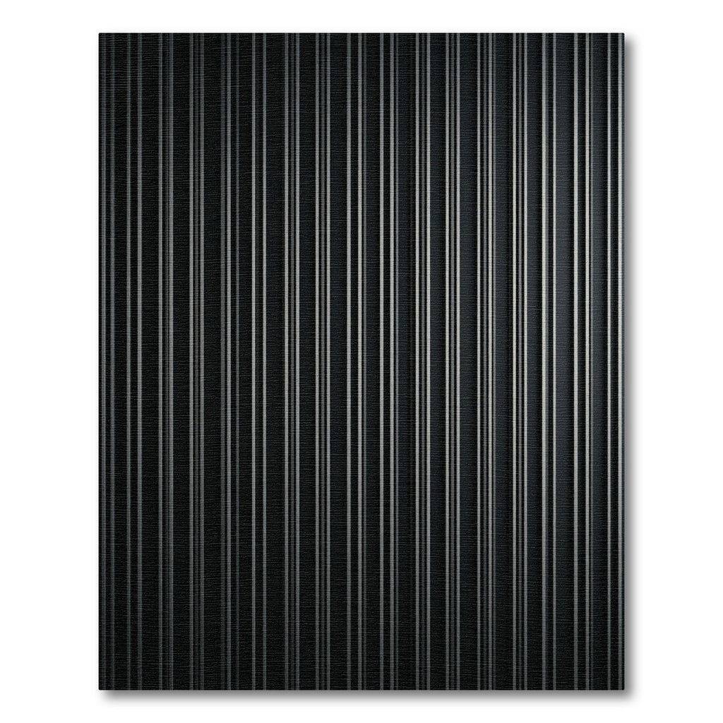 Modern Dark Gray Vertical Stripe Rug