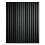 Modern Dark Gray Vertical Stripe Rug