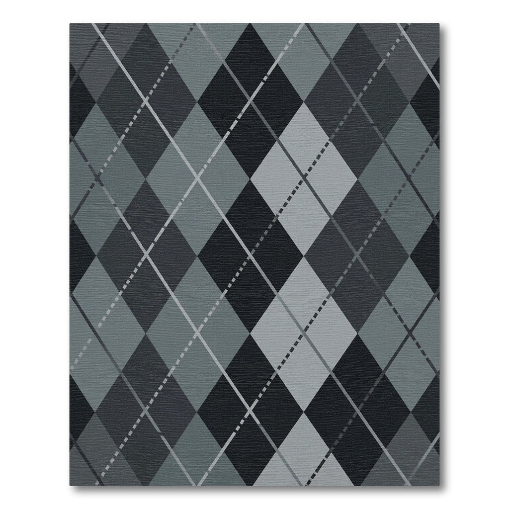 Monochromatic Diamond Argyle Weave Rug