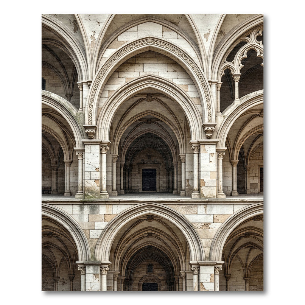 Classical Stone Archway Medina Rug