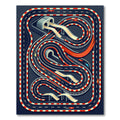 Retro Racing Track Circuit Graphic Rug