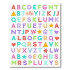 Alphabet Shapes And Colors Rug