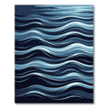 Oceanic Swirls Flowing Indigo Rug