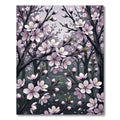 Whimsical Cherry Blossom Garden Rug