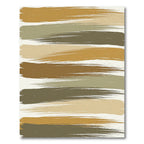 Modern Neutral Earth Tone Brushstroke Rug