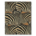 Zebra Stripe Herd Overlay Rug