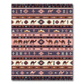 Tribal Camel Desert Landscape Rug