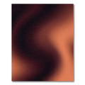Ethereal Sienna Abstract Liquid Wave Rug