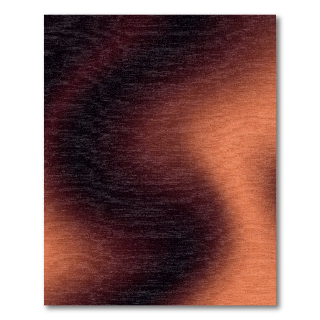 Ethereal Sienna Abstract Liquid Wave Rug