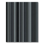 Modern Monochrome Linear Stripe Rug