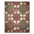 Vintage Starburst Medallion Pink Rug