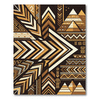 Geometric Tribal Arrow Stripes Rug