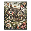 Charming Cottage Floral Garden Bloom Rug