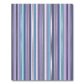 Lavender Blue Silver Striped Rug