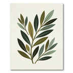 Olive Branch Botanical Composition Rug