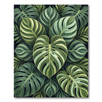 Verdant Jungle Leafy Garland Rug