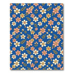 Coral Peach Blossom Garden Rug