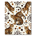 Exotic Bengal Cat Spotted Animal Art Rug