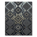 Navajo Inspired Geometric Diamond Rug