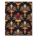 Golden Red Fountain Splendor Rug