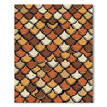 Autumn Scale Pattern Rug