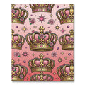 Pink Crown Rose Star Medallion Rug