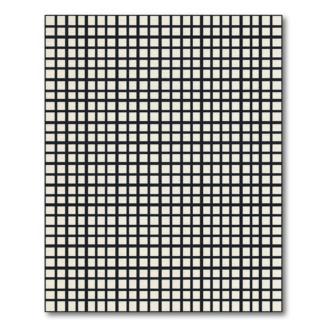 Monochromatic Grid Squares Rug
