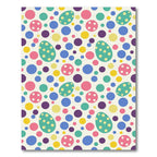 Playful Polka Dot Easter Egg Rug