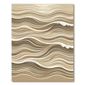 Earthy Tone Organic Wave Rug
