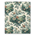 Victorian Estate Garden Rose Toile Rug