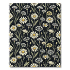 Botanical Daisy And Cornflower Meadow Rug