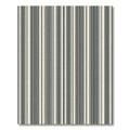 Minimalist Grey and Cream Striped Rug