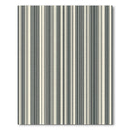 Minimalist Grey and Cream Striped Rug