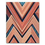 Coral Ridge Chevron Abstract Rug