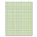 Minimalist Lime Green Grid Graph Rug