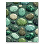 Smooth Jade Stone Medley Rug