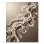 Mushroom Incense Swirl Organic Rug
