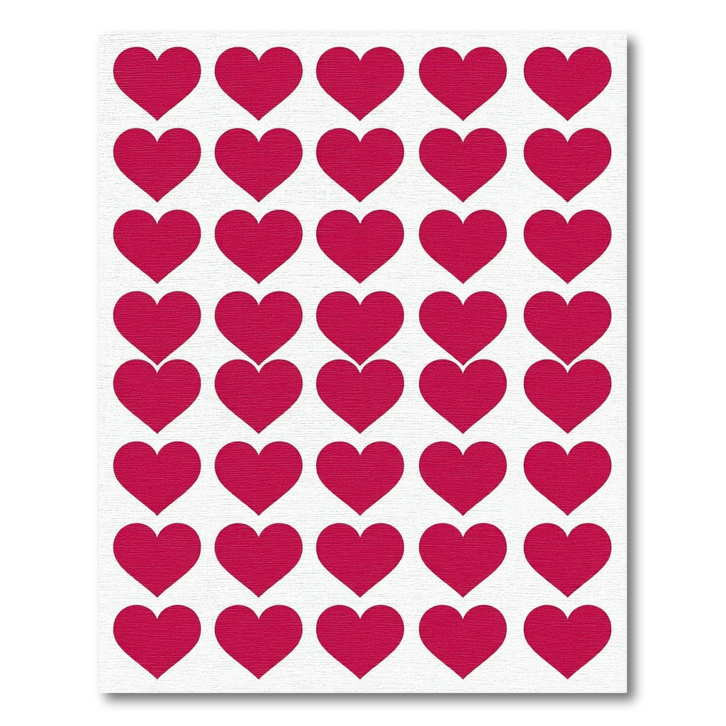 Crimson Heart Grid Repeat Rug