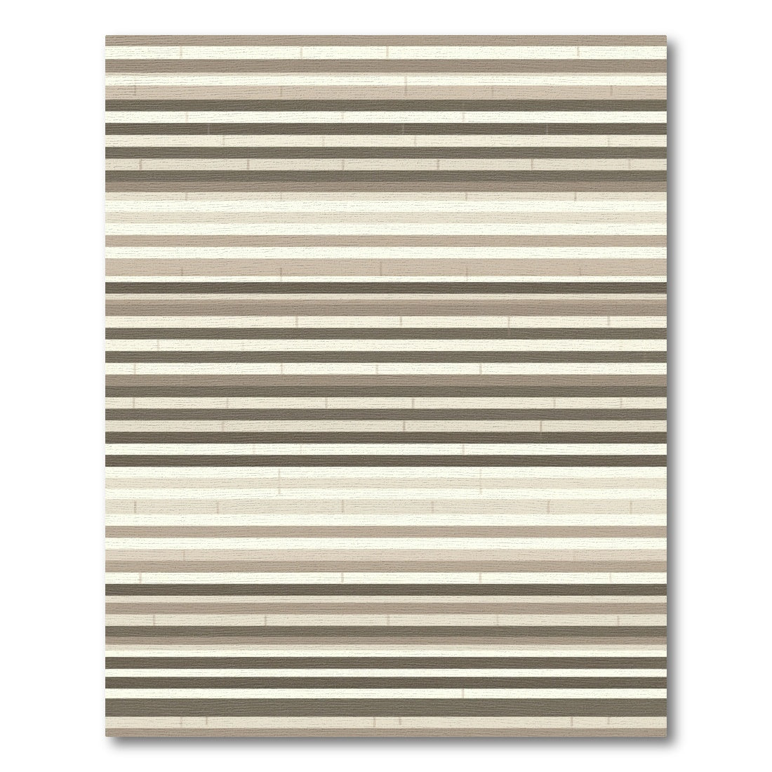 Neutral Horizontal Stripe Rug