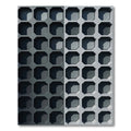 Monochrome Geometric Octagonal Grid Texture Rug