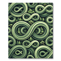 Verdant Forest Infinity Loops Rug