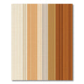Warm Earth Tones Vertical Stripes Rug