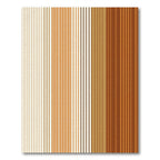 Warm Earth Tones Vertical Stripes Rug