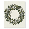Olive Branch Wreath Botanical Rug