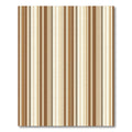 Modern Earth Tone Striped Rug