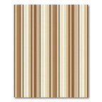 Modern Earth Tone Striped Rug