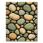 Smooth Stone Assemblage Earth Tones Rug