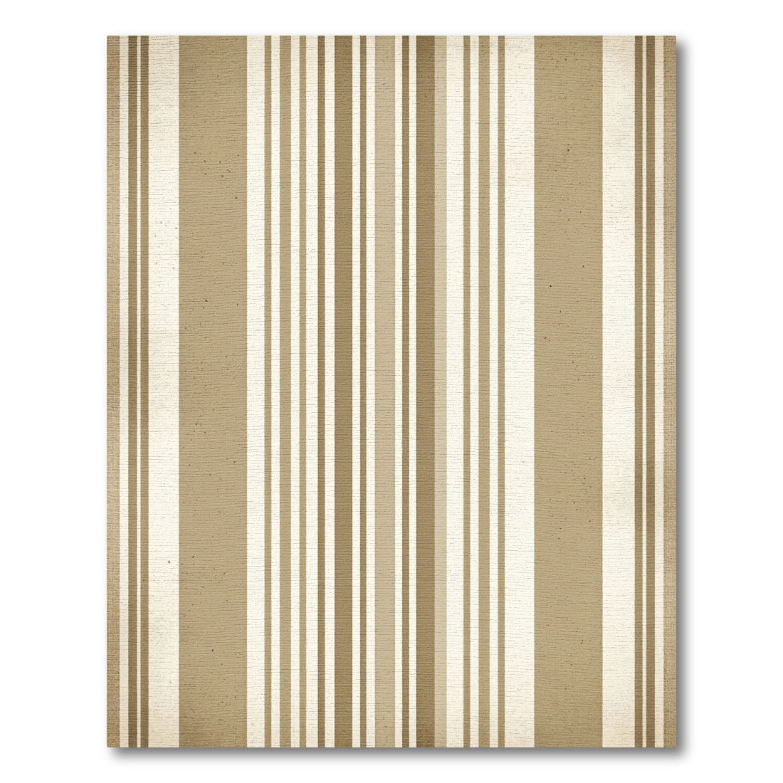 Earthy Tone Vertical Stripes Rug