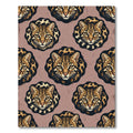 Fierce Leopard Spot Medallion Rug